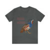 Plumed Partridge Bird Nerd Unisex Tee - Image 8