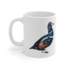 Harlequin Duck Birding Ceramic Mug 11oz - Image 2