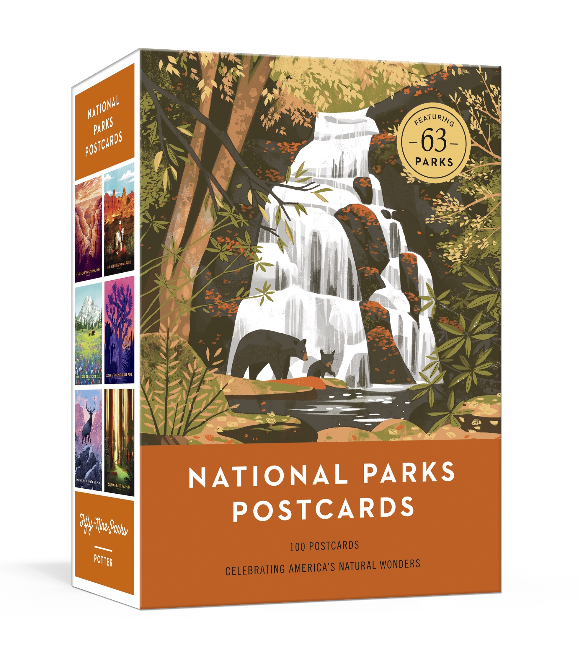 Fifty-Nine Parks National Parks Postcards