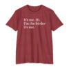 I'm the Birder It's Me Unisex CVC Jersey T-shirt - Image 6