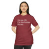 I'm the Birder It's Me Unisex CVC Jersey T-shirt - Image 7
