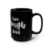 Bird Coffee Mug Black, 15oz - Image 4
