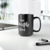 Bird Coffee Mug Black, 15oz - Image 6