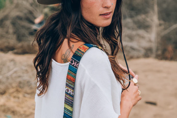 woman wearing nocs provisions strap