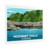 McKinney Falls State Park Art Print - Image 8