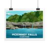 McKinney Falls State Park Art Print - Image 2