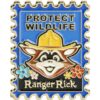 Ranger Rick Postage Stamp Pin