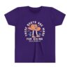 Boots are Made for Hiking Youth Short Sleeve Tee - Image 4