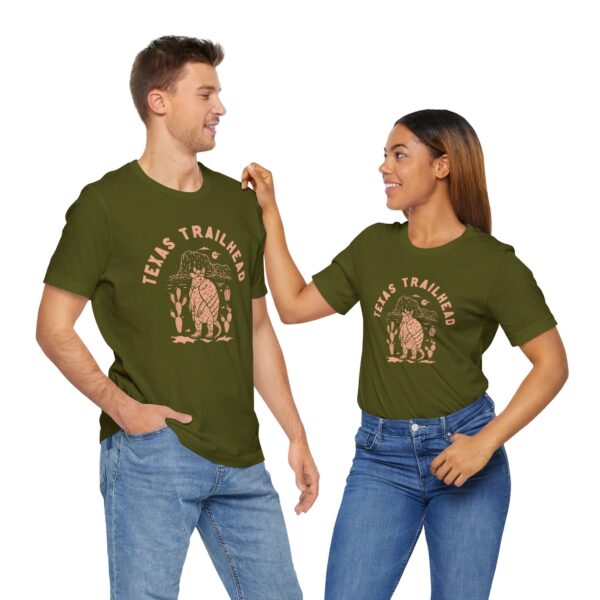 Armadillo Hiker Unisex Short Sleeve Tee - Image 22