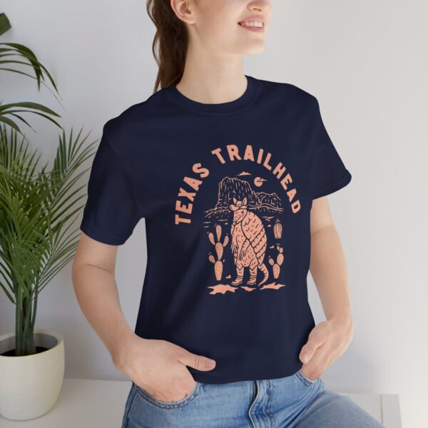 Armadillo Hiker Unisex Short Sleeve Tee - Image 45