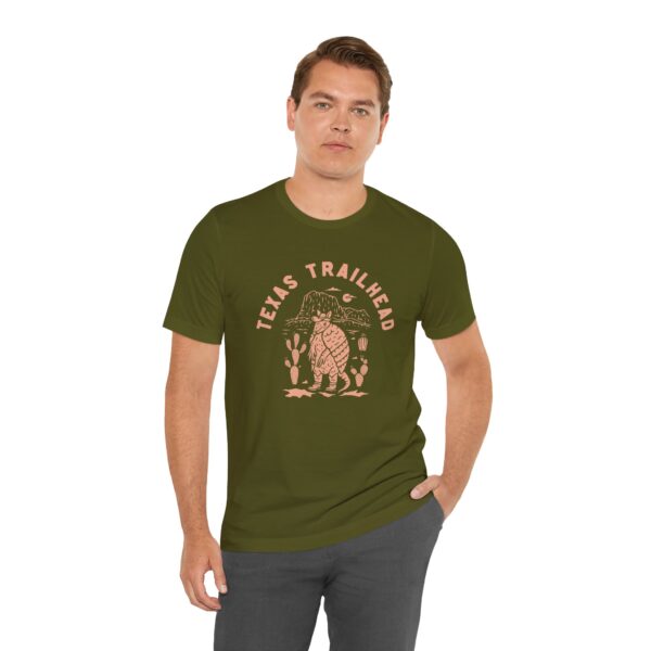 Armadillo Hiker Unisex Short Sleeve Tee - Image 18