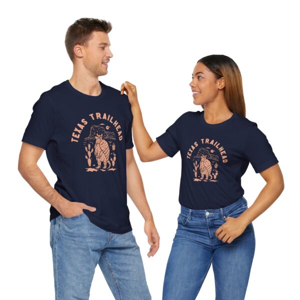 Armadillo Hiker Unisex Short Sleeve Tee - Image 46