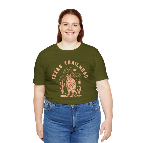 Armadillo Hiker Unisex Short Sleeve Tee - Image 19