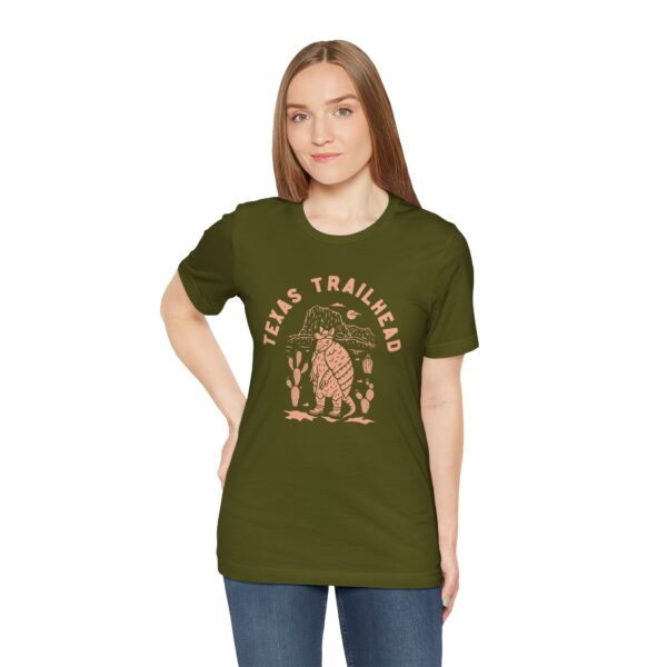 Armadillo Hiker Unisex Short Sleeve Tee - Image 17